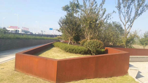 会宁耐候钢挡土墙